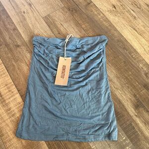 Kontatto Blue Strapless Tube
Top Size s
